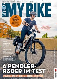 Titelbild der Ausgabe 6/2026 von MyBike. Diese Zeitschrift und viele weitere Sportmagazine als Abo oder epaper bei United Kiosk online kaufen.