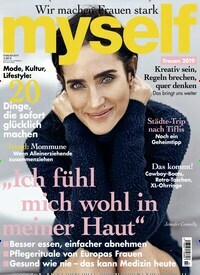 Titelbild der Ausgabe 2/2019 von myself. Diese Zeitschrift und viele weitere Frauenzeitschriften als Abo oder epaper bei United Kiosk online kaufen.