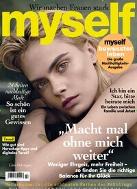Titelbild der Ausgabe 3/2020 von myself. Diese Zeitschrift und viele weitere Frauenzeitschriften als Abo oder epaper bei United Kiosk online kaufen.