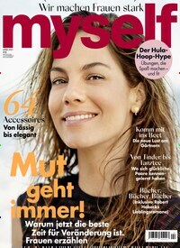 Titelbild der Ausgabe 4/2021 von myself. Diese Zeitschrift und viele weitere Frauenzeitschriften als Abo oder epaper bei United Kiosk online kaufen.