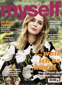 Titelbild der Ausgabe 11/2021 von myself. Diese Zeitschrift und viele weitere Frauenzeitschriften als Abo oder epaper bei United Kiosk online kaufen.