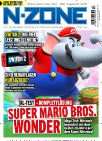 Titelbild der Ausgabe 12/2023 von N-Zone. Diese Zeitschrift und viele weitere Computerzeitschriften, Tabletmagazine und Smartphonemagazine als Abo oder epaper bei United Kiosk online kaufen.