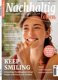Titelbild der Ausgabe 2/2022 von Nachhaltig leben. Diese Zeitschrift und viele weitere Wirtschaftsmagazine und Politikmagazine als Abo oder epaper bei United Kiosk online kaufen.