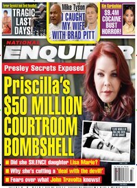 Titelbild der Ausgabe 22/2026 von National Enquirer. Diese Zeitschrift und viele weitere Lifestylemagazine und Peoplemagazine als Abo oder epaper bei United Kiosk online kaufen.