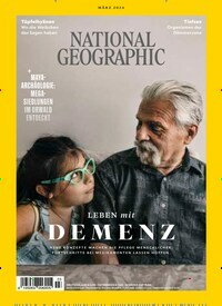 Titelbild der Ausgabe 3/2024 von National Geographic Deutschland. Diese Zeitschrift und viele weitere Reisemagazine, Freizeitmagazine und Wissensmagazine als Abo oder epaper bei United Kiosk online kaufen.