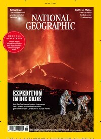 Titelbild der Ausgabe 6/2024 von National Geographic Deutschland. Diese Zeitschrift und viele weitere Reisemagazine, Freizeitmagazine und Wissensmagazine als Abo oder epaper bei United Kiosk online kaufen.
