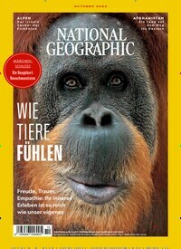 Titelbild der Ausgabe 10/2022 von National Geographic Deutschland. Diese Zeitschrift und viele weitere Reisemagazine, Freizeitmagazine und Wissensmagazine als Abo oder epaper bei United Kiosk online kaufen.