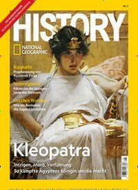 Titelbild der Ausgabe 5/2022 von National Geographic History. Diese Zeitschrift und viele weitere Reisemagazine, Freizeitmagazine und Wissensmagazine als Abo oder epaper bei United Kiosk online kaufen.