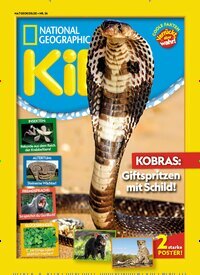 Titelbild der Ausgabe 56/2025 von National Geographic Kids. Diese Zeitschrift und viele weitere Jugendzeitschriften und Kinderzeitschriften als Abo oder epaper bei United Kiosk online kaufen.