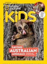 Titelbild der Ausgabe 3/2026 von National Geographic Kids USA. Diese Zeitschrift und viele weitere Jugendzeitschriften und Kinderzeitschriften als Abo oder epaper bei United Kiosk online kaufen.