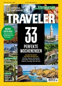 Titelbild der Ausgabe 3/2021 von National Geographic Traveler. Diese Zeitschrift und viele weitere Reisemagazine, Freizeitmagazine und Wissensmagazine als Abo oder epaper bei United Kiosk online kaufen.