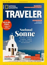 Titelbild der Ausgabe 4/2022 von National Geographic Traveler. Diese Zeitschrift und viele weitere Reisemagazine, Freizeitmagazine und Wissensmagazine als Abo oder epaper bei United Kiosk online kaufen.