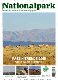 Titelbild der Ausgabe 1/2025 von Nationalpark. Diese Zeitschrift und viele weitere Naturzeitschriften, Landwirtschaftszeitungen und Umweltmagazine als Abo oder epaper bei United Kiosk online kaufen.