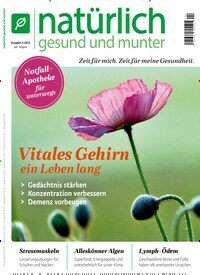 Titelbild der Ausgabe 4/2022 von natürlich gesund und munter. Diese Zeitschrift und viele weitere Elternzeitschriften und Tierzeitschriften als Abo oder epaper bei United Kiosk online kaufen.