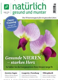 Titelbild der Ausgabe 4/2026 von natürlich gesund und munter. Diese Zeitschrift und viele weitere Elternzeitschriften und Tierzeitschriften als Abo oder epaper bei United Kiosk online kaufen.