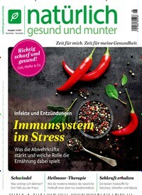 Titelbild der Ausgabe 6/2021 von natürlich gesund und munter. Diese Zeitschrift und viele weitere Elternzeitschriften und Tierzeitschriften als Abo oder epaper bei United Kiosk online kaufen.