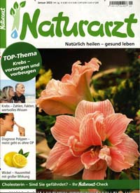 Titelbild der Ausgabe 1/2023 von Naturarzt. Diese Zeitschrift und viele weitere Elternzeitschriften und Tierzeitschriften als Abo oder epaper bei United Kiosk online kaufen.