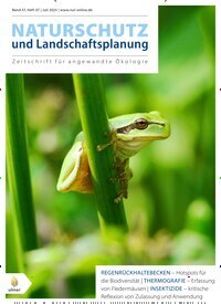 Titelbild der Ausgabe 7/2025 von Naturschutz und Landschaftsplanung. Diese Zeitschrift und viele weitere Naturzeitschriften, Landwirtschaftszeitungen und Umweltmagazine als Abo oder epaper bei United Kiosk online kaufen.