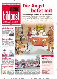 Titelbild der Ausgabe 5/2026 von neue bildpost. Diese Zeitschrift und viele weitere Kunstmagazine und Kulturmagazine als Abo oder epaper bei United Kiosk online kaufen.
