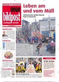 Titelbild der Ausgabe 11/2026 von neue bildpost. Diese Zeitschrift und viele weitere Kunstmagazine und Kulturmagazine als Abo oder epaper bei United Kiosk online kaufen.