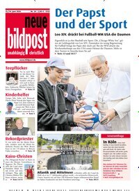 Titelbild der Ausgabe 24/2026 von neue bildpost. Diese Zeitschrift und viele weitere Kunstmagazine und Kulturmagazine als Abo oder epaper bei United Kiosk online kaufen.