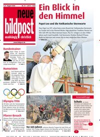 Titelbild der Ausgabe 31/2026 von neue bildpost. Diese Zeitschrift und viele weitere Kunstmagazine und Kulturmagazine als Abo oder epaper bei United Kiosk online kaufen.