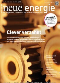 Titelbild der Ausgabe 5/2026 von neue energie. Diese Zeitschrift und viele weitere Wirtschaftsmagazine und Politikmagazine als Abo oder epaper bei United Kiosk online kaufen.