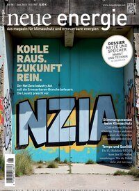 Titelbild der Ausgabe 6/2025 von neue energie. Diese Zeitschrift und viele weitere Wirtschaftsmagazine und Politikmagazine als Abo oder epaper bei United Kiosk online kaufen.