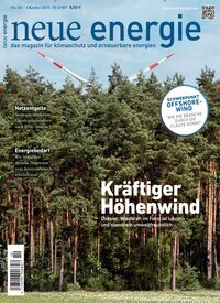Titelbild der Ausgabe 10/2025 von neue energie. Diese Zeitschrift und viele weitere Wirtschaftsmagazine und Politikmagazine als Abo oder epaper bei United Kiosk online kaufen.