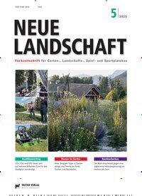 Titelbild der Ausgabe 5/2025 von Neue Landschaft. Diese Zeitschrift und viele weitere Naturzeitschriften, Landwirtschaftszeitungen und Umweltmagazine als Abo oder epaper bei United Kiosk online kaufen.