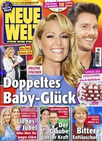 Titelbild der Ausgabe 1/2022 von Neue Welt. Diese Zeitschrift und viele weitere Frauenzeitschriften als Abo oder epaper bei United Kiosk online kaufen.