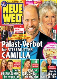 Titelbild der Ausgabe 2/2026 von Neue Welt. Diese Zeitschrift und viele weitere Frauenzeitschriften als Abo oder epaper bei United Kiosk online kaufen.
