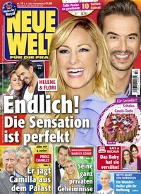 Titelbild der Ausgabe 10/2021 von Neue Welt. Diese Zeitschrift und viele weitere Frauenzeitschriften als Abo oder epaper bei United Kiosk online kaufen.