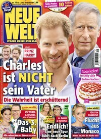Titelbild der Ausgabe 16/2022 von Neue Welt. Diese Zeitschrift und viele weitere Frauenzeitschriften als Abo oder epaper bei United Kiosk online kaufen.
