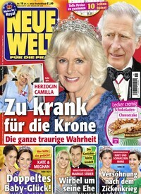 Titelbild der Ausgabe 18/2022 von Neue Welt. Diese Zeitschrift und viele weitere Frauenzeitschriften als Abo oder epaper bei United Kiosk online kaufen.