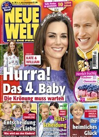 Titelbild der Ausgabe 20/2022 von Neue Welt. Diese Zeitschrift und viele weitere Frauenzeitschriften als Abo oder epaper bei United Kiosk online kaufen.