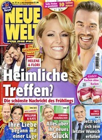 Titelbild der Ausgabe 21/2022 von Neue Welt. Diese Zeitschrift und viele weitere Frauenzeitschriften als Abo oder epaper bei United Kiosk online kaufen.