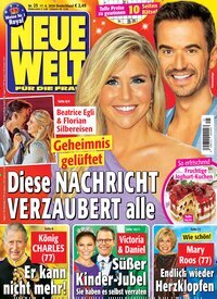 Titelbild der Ausgabe 25/2026 von Neue Welt. Diese Zeitschrift und viele weitere Frauenzeitschriften als Abo oder epaper bei United Kiosk online kaufen.