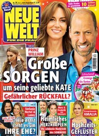 Titelbild der Ausgabe 30/2026 von Neue Welt. Diese Zeitschrift und viele weitere Frauenzeitschriften als Abo oder epaper bei United Kiosk online kaufen.