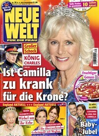 Titelbild der Ausgabe 39/2022 von Neue Welt. Diese Zeitschrift und viele weitere Frauenzeitschriften als Abo oder epaper bei United Kiosk online kaufen.