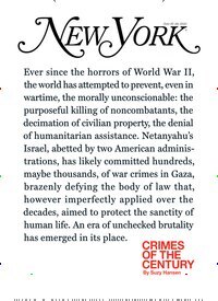 Titelbild der Ausgabe 13/2025 von New York Magazine. Diese Zeitschrift und viele weitere Wirtschaftsmagazine und Politikmagazine als Abo oder epaper bei United Kiosk online kaufen.
