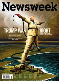 Titelbild der Ausgabe 23/2026 von Newsweek International. Diese Zeitschrift und viele weitere Wirtschaftsmagazine und Politikmagazine als Abo oder epaper bei United Kiosk online kaufen.