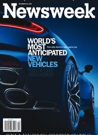 Titelbild der Ausgabe 40/2025 von Newsweek USA. Diese Zeitschrift und viele weitere Wirtschaftsmagazine und Politikmagazine als Abo oder epaper bei United Kiosk online kaufen.