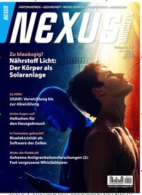 Titelbild der Ausgabe 119/2025 von Nexus Magazin. Diese Zeitschrift und viele weitere Reisemagazine, Freizeitmagazine und Wissensmagazine als Abo oder epaper bei United Kiosk online kaufen.