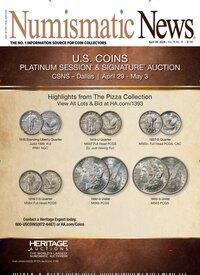 Titelbild der Ausgabe 9/2026 von Numismatic News. Diese Zeitschrift und viele weitere Reisemagazine, Freizeitmagazine und Wissensmagazine als Abo oder epaper bei United Kiosk online kaufen.