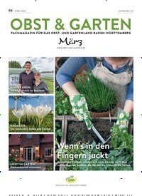 Titelbild der Ausgabe 3/2024 von Obst & Garten. Diese Zeitschrift und viele weitere Naturzeitschriften, Landwirtschaftszeitungen und Umweltmagazine als Abo oder epaper bei United Kiosk online kaufen.