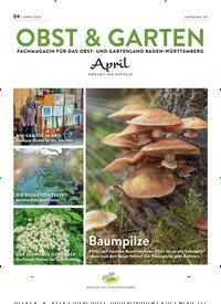 Titelbild der Ausgabe 4/2024 von Obst & Garten. Diese Zeitschrift und viele weitere Naturzeitschriften, Landwirtschaftszeitungen und Umweltmagazine als Abo oder epaper bei United Kiosk online kaufen.