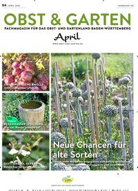 Titelbild der Ausgabe 4/2026 von Obst & Garten. Diese Zeitschrift und viele weitere Naturzeitschriften, Landwirtschaftszeitungen und Umweltmagazine als Abo oder epaper bei United Kiosk online kaufen.