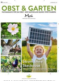 Titelbild der Ausgabe 5/2025 von Obst & Garten. Diese Zeitschrift und viele weitere Naturzeitschriften, Landwirtschaftszeitungen und Umweltmagazine als Abo oder epaper bei United Kiosk online kaufen.