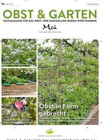 Titelbild der Ausgabe 5/2026 von Obst & Garten. Diese Zeitschrift und viele weitere Naturzeitschriften, Landwirtschaftszeitungen und Umweltmagazine als Abo oder epaper bei United Kiosk online kaufen.